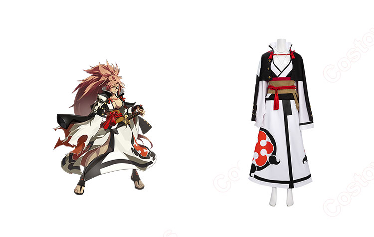 梅喧（ばいけん） バトル コスプレ衣装 『GUILTY GEARシリーズ（ギルティギアシリーズ）』 復讐の女剣士 cosplay 仮装 変装-1