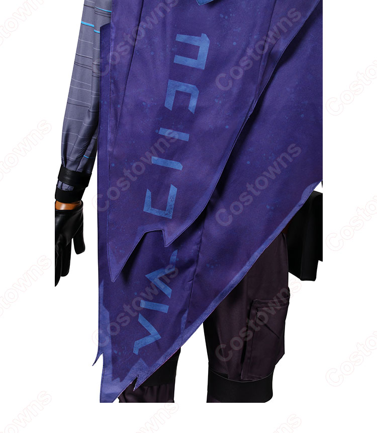 VALORANT オーメン コスプレ衣装-11