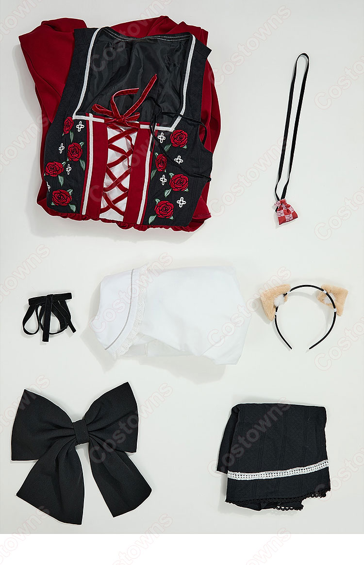 狼と香辛料 ホロ アルザス民族衣装 コスプレ衣装-15