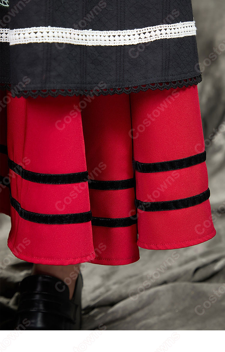 狼と香辛料 ホロ アルザス民族衣装 コスプレ衣装-12