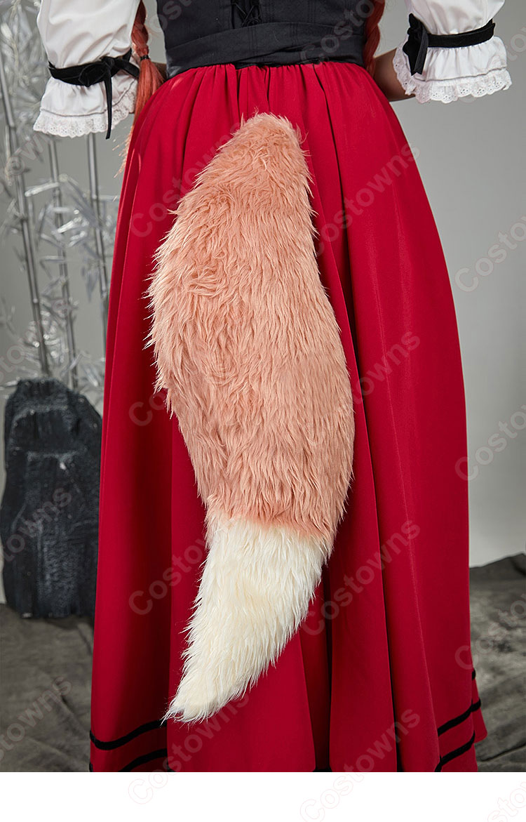 狼と香辛料 ホロ アルザス民族衣装 コスプレ衣装-13