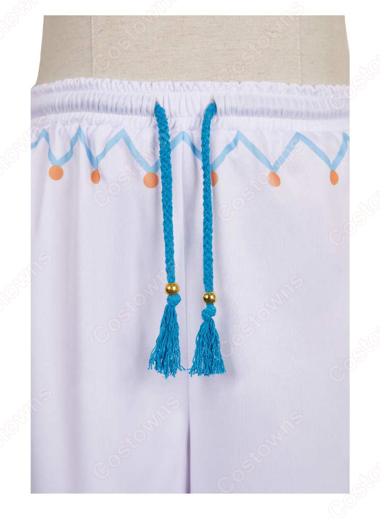 原神 ナタ 魔神任務の温泉 空 コスプレ衣装-7