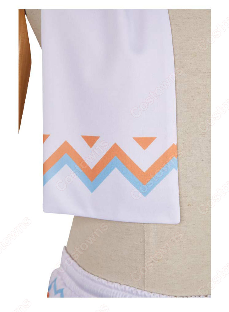 原神 ナタ 魔神任務の温泉 空 コスプレ衣装-6