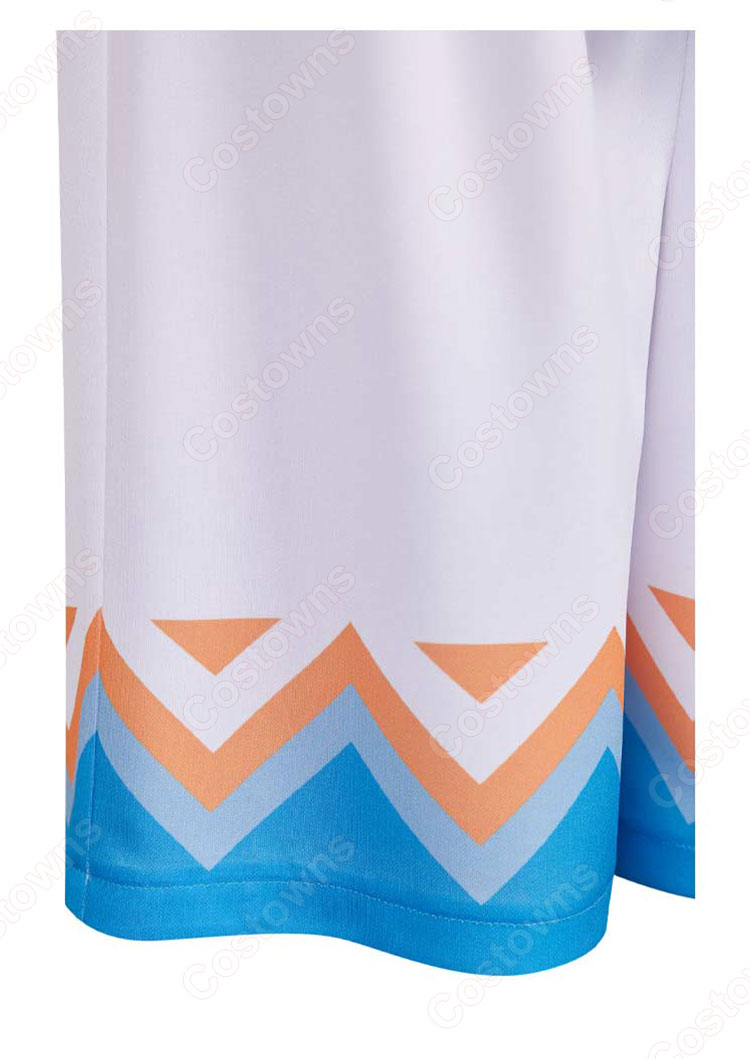 原神 ナタ 魔神任務の温泉 空 コスプレ衣装-8