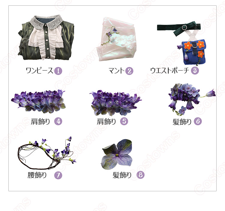 IdentityV 第五人格 玩具職人(アニー・レスター) 清潔な翼 コスプレ衣装-9