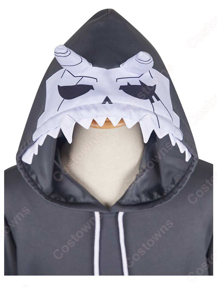 怪獣8号 怪獣パーカー 日比野カフカ 亜白ミナ コスプレ衣装-6