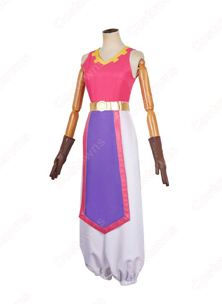 ゼルダの伝説 知恵のかりもの ゼルダ姫 コスプレ衣装-3