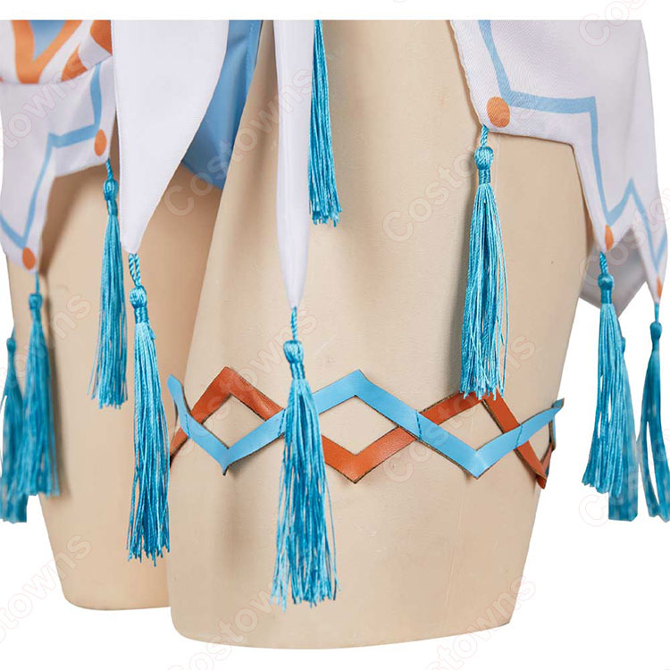 原神 ナタ 魔神任務の温泉 蛍 水着 コスプレ衣装-9