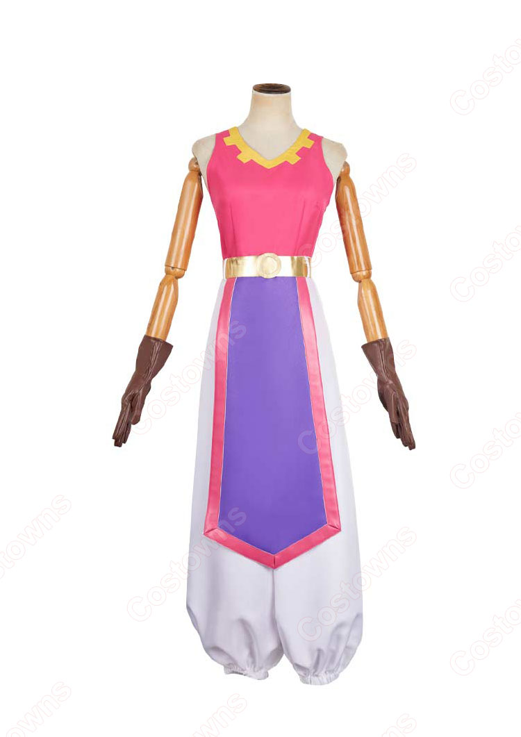 ゼルダの伝説 知恵のかりもの ゼルダ姫 コスプレ衣装-1