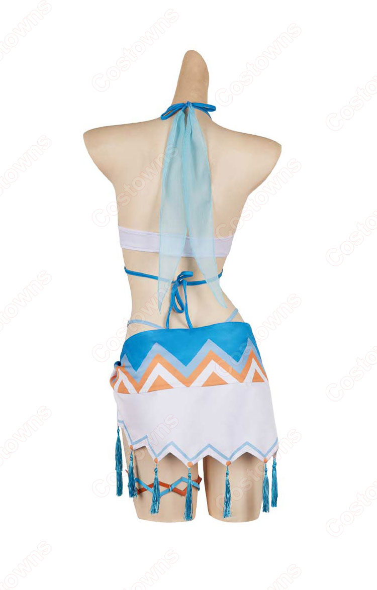 原神 ナタ 魔神任務の温泉 蛍 水着 コスプレ衣装-5