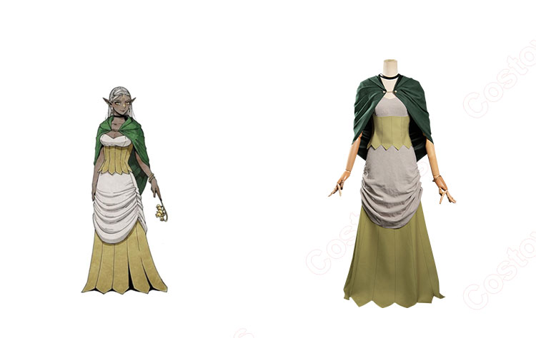 ダンジョン飯 シスヒス コスプレ衣装-1