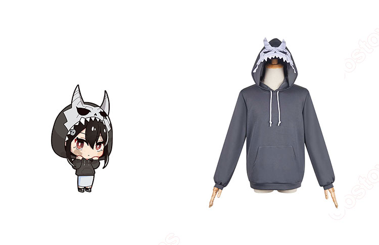 怪獣8号 怪獣パーカー 日比野カフカ 亜白ミナ コスプレ衣装-1