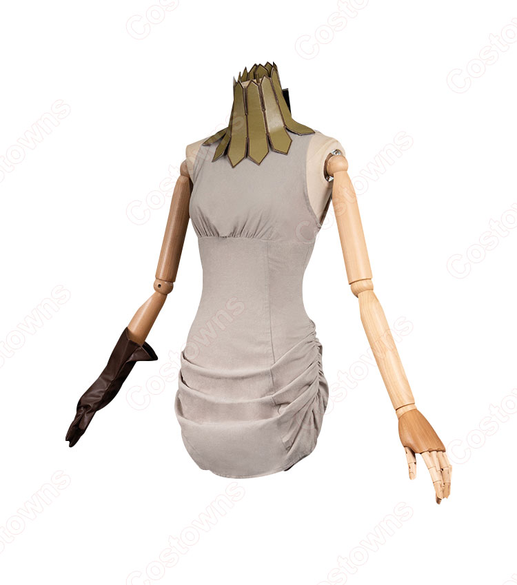 ダンジョン飯 フレキ コスプレ衣装-4