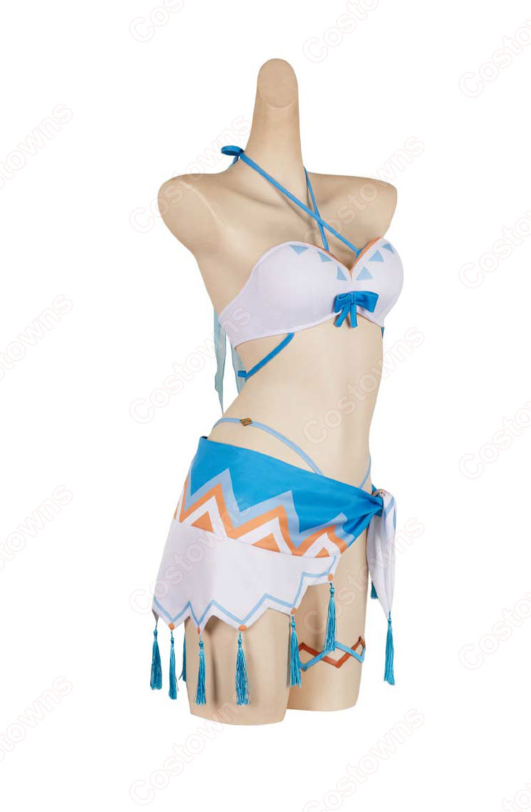 原神 ナタ 魔神任務の温泉 蛍 水着 コスプレ衣装-3