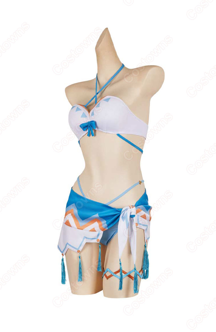 原神 ナタ 魔神任務の温泉 蛍 水着 コスプレ衣装-4