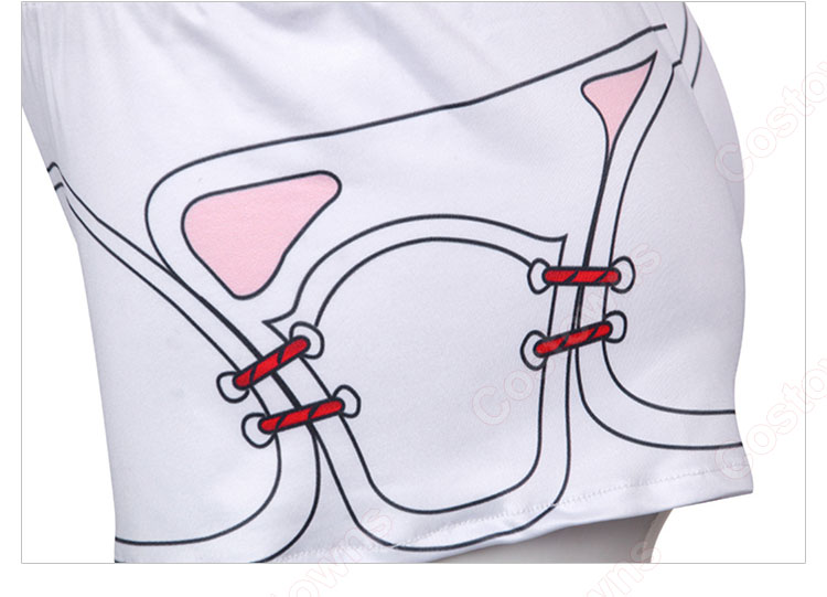 崩壊3rd 玉騎士・月痕 李素裳 錦の白玉 コスプレ衣装-13