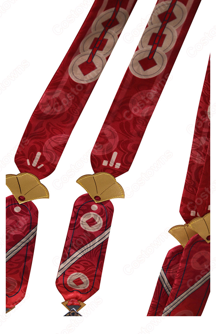 崩壊3rd 玉騎士・月痕 李素裳 錦の白玉 コスプレ衣装-8