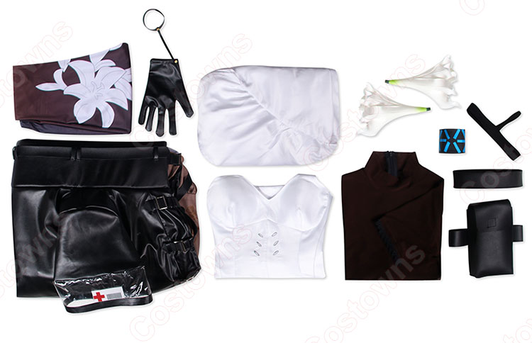 アークナイツ 焔影リード コスプレ衣装-10