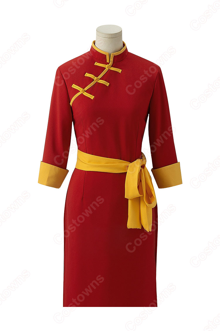 銀魂 神楽 コスプレ衣装 チャイナ娘 チャイナ服 - Costowns