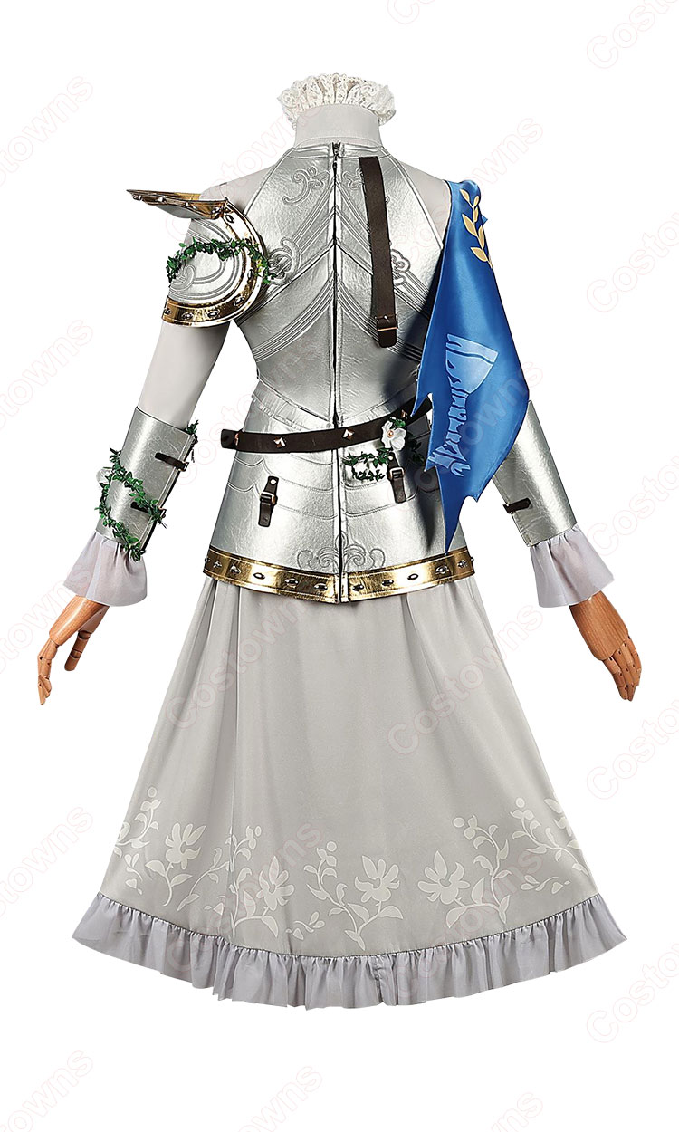 IdentityV 第五人格 「心理学者」(エダ・メスマー) 銀の騎士 コスプレ衣装-4
