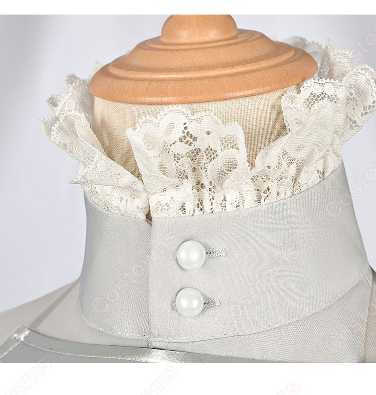 IdentityV 第五人格 「心理学者」(エダ・メスマー) 銀の騎士 コスプレ衣装-5