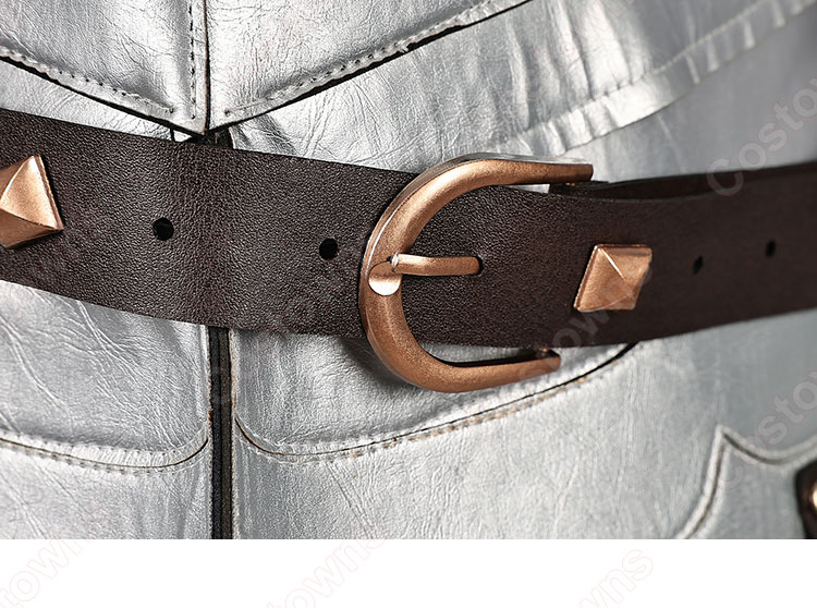 IdentityV 第五人格 「心理学者」(エダ・メスマー) 銀の騎士 コスプレ衣装-11