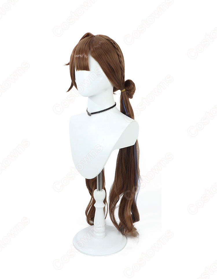崩壊3rd 玉騎士・月痕 李素裳(リ・スショウ) コスプレウィッグ-4