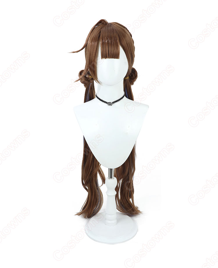 崩壊3rd 玉騎士・月痕 李素裳(リ・スショウ) コスプレウィッグ-2