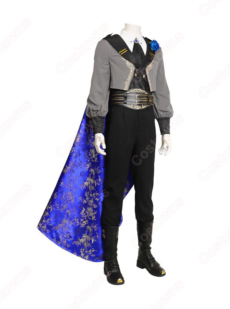 ファイナルファンタジーVII セフィロス ダークナイトスーツ コスプレ衣装-3