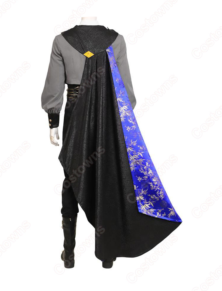 ファイナルファンタジーVII セフィロス ダークナイトスーツ コスプレ衣装-5