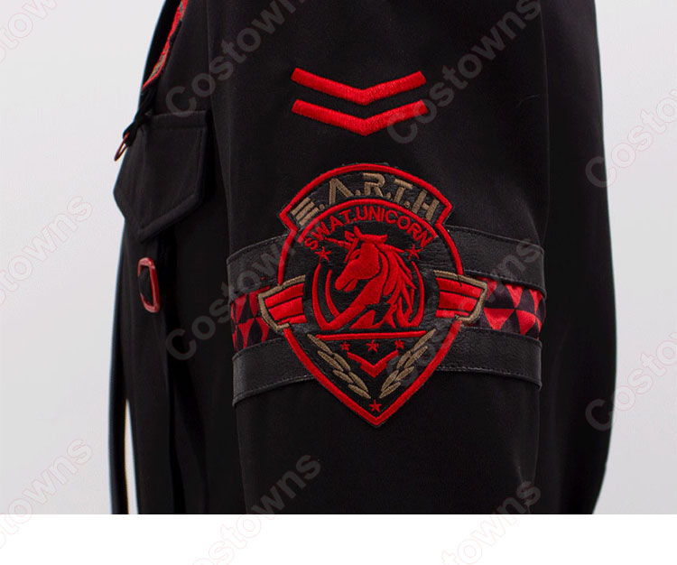 恋と深空 セイヤ コスプレ衣装 Evol特殊部隊 黒 制服-8