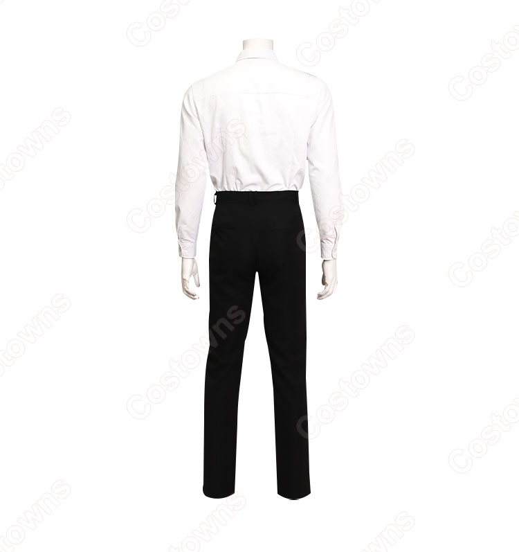 ファイナルファンタジーVII セフィロス ダークナイトスーツ コスプレ衣装-9