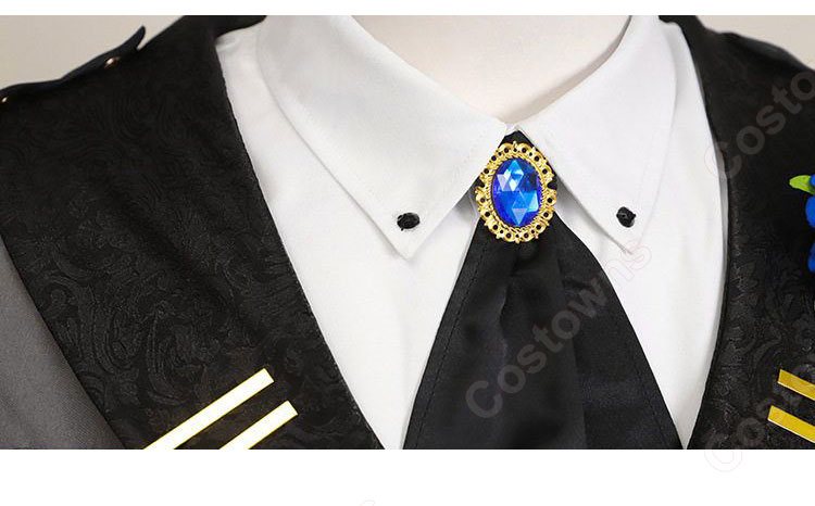 ファイナルファンタジーVII セフィロス ダークナイトスーツ コスプレ衣装-10