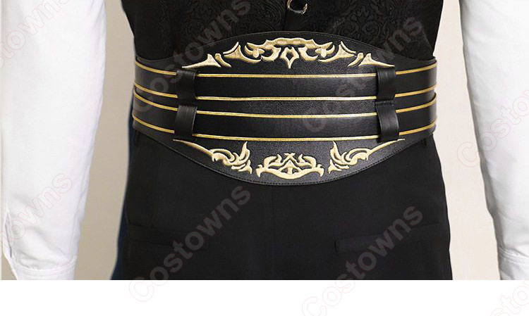 ファイナルファンタジーVII セフィロス ダークナイトスーツ コスプレ衣装-14