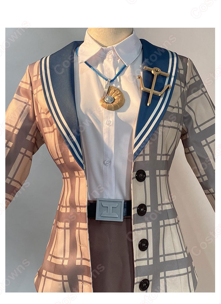 IdentityV 第五人格 報道記者 アリス・デロス コスプレ衣装-5