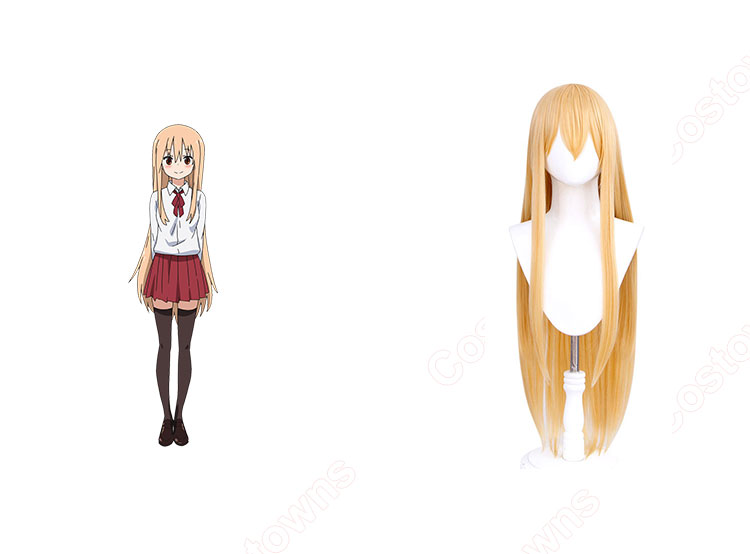 干物妹!うまるちゃん 土間うまる コスプレウィッグ-1