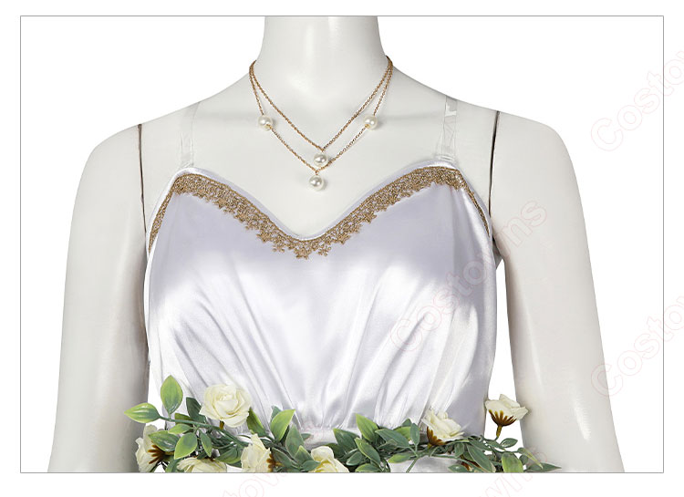 ファイナルファンタジーVII リバース 「No Promises to Keep」 エアリス・ゲインズブール コスプレ衣装-7