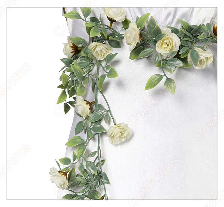 ファイナルファンタジーVII リバース 「No Promises to Keep」 エアリス・ゲインズブール コスプレ衣装-10