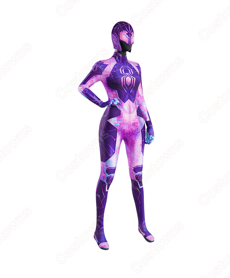 スパイダーマン:アクロス・ザ・スパイダーバース マーゴ・ケス スパイダーバイト コスプレ衣装-3