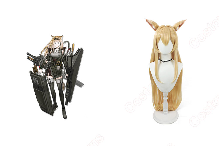 アークナイツ ホルン コスプレウィッグ-1