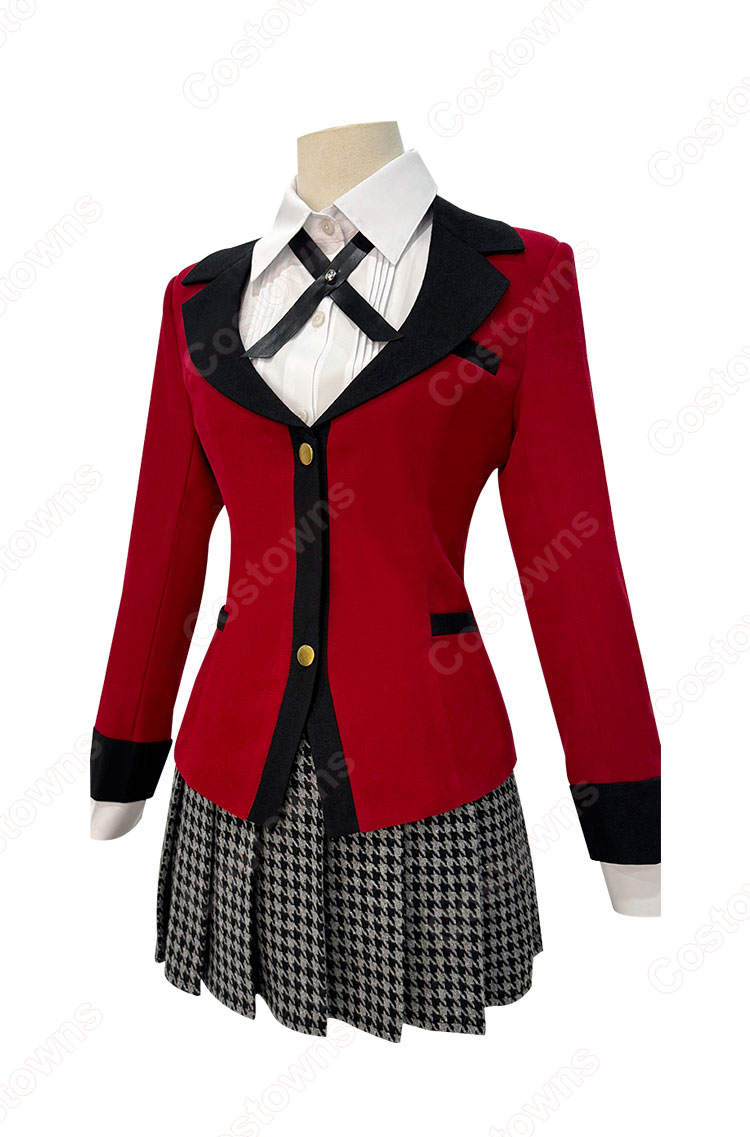 賭ケグルイ 蛇喰夢子 コスプレ衣装 百花王学園 制服-4