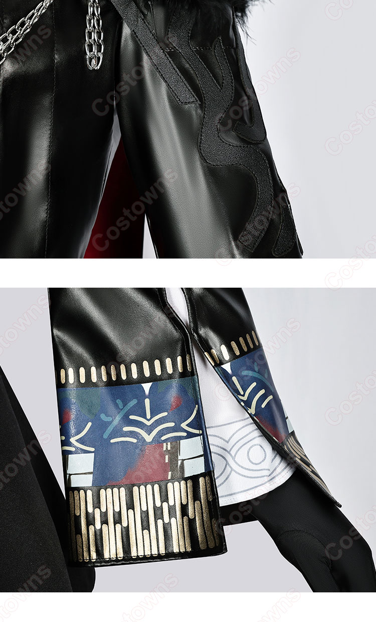 アークナイツ 荒廃ラップランド コスプレ衣装-8