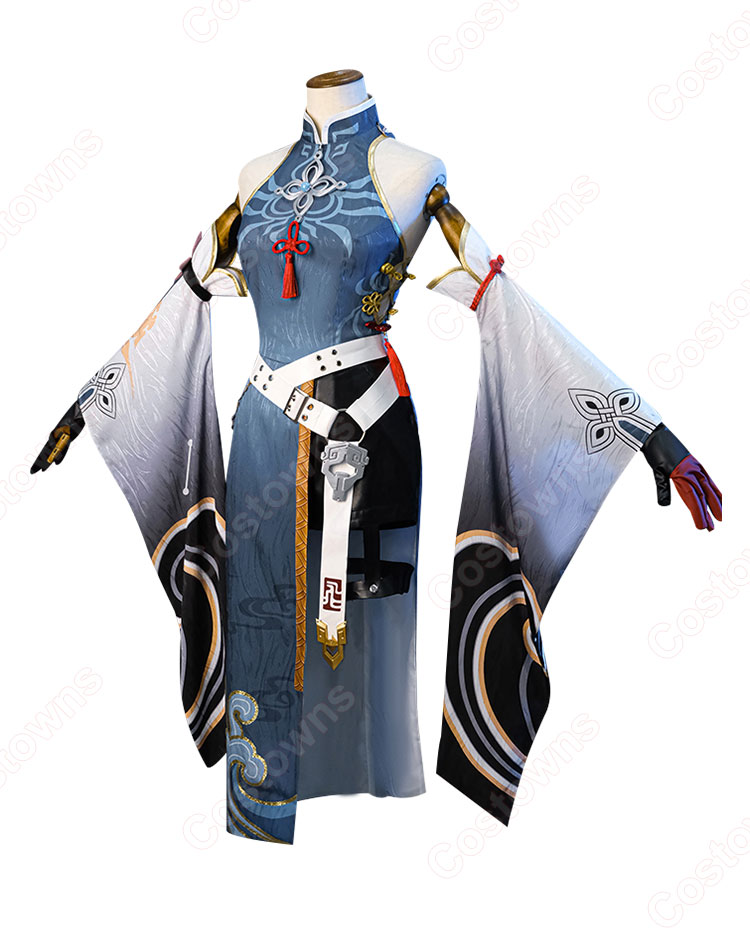 崩壊：スターレイル 飛霄 コスプレ衣装 チャイナドレス-3