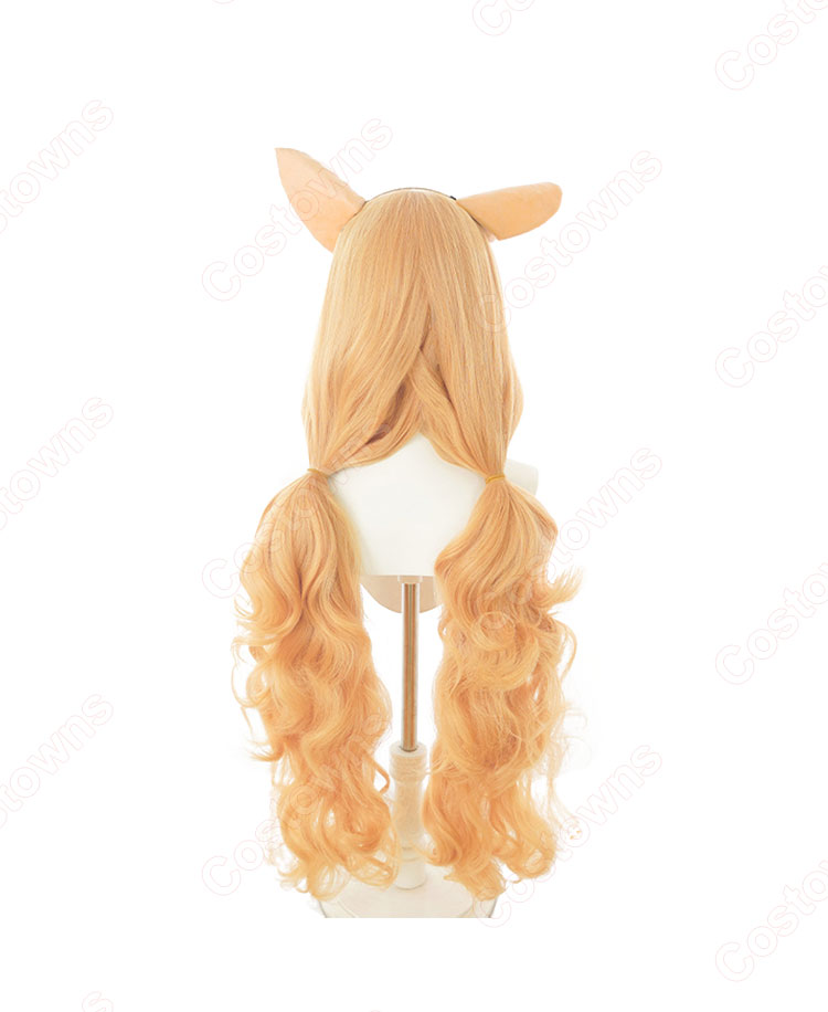 ブルーアーカイブ 伊落マリー アイドル コスプレウィッグ-4