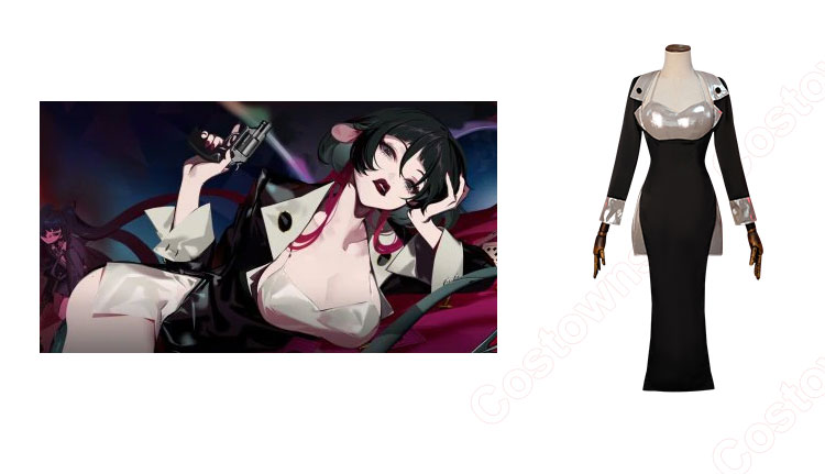 ゼンレスゾーンゼロ ネズミ色のブルース ジェーン・ドゥ コスプレ衣装-1