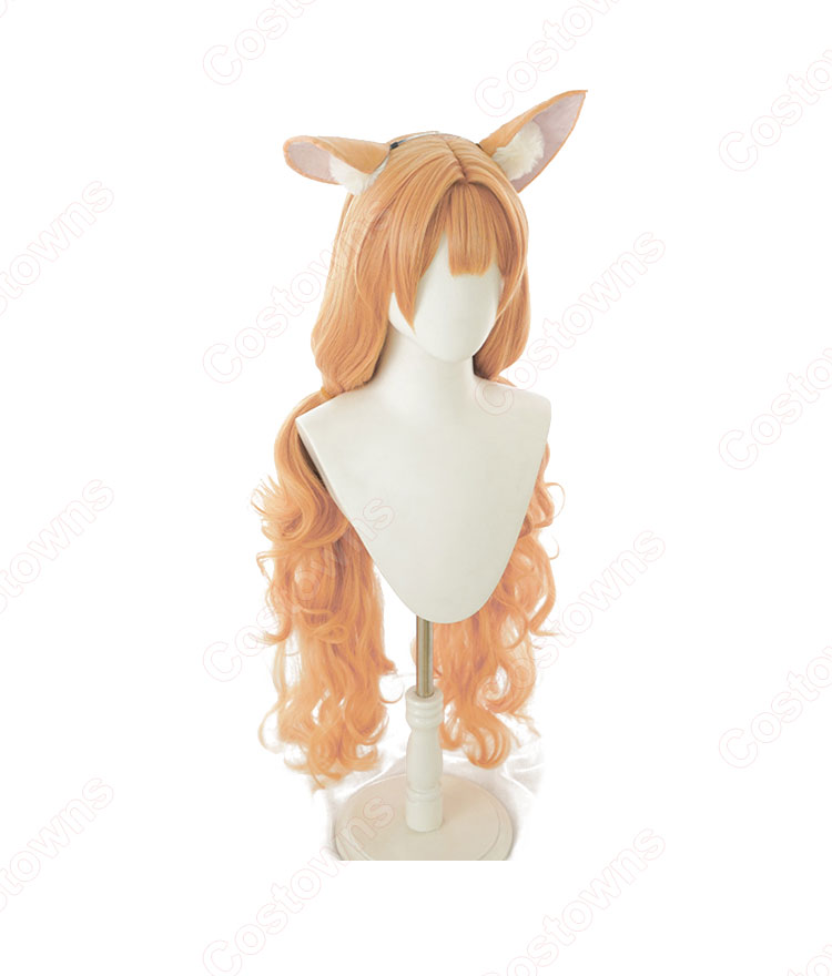 ブルーアーカイブ 伊落マリー アイドル コスプレウィッグ-3
