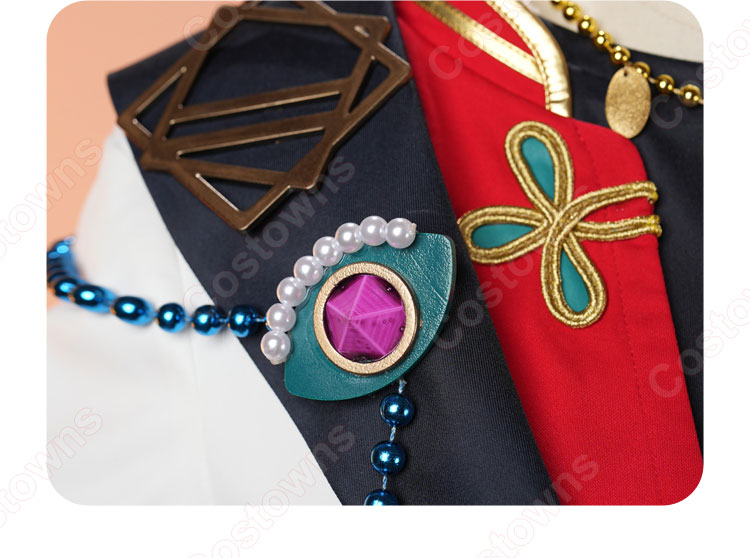 あんさんぶるスターズ!! 七種茨 逆先夏目 天城燐音 葵ゆうた 鳴上嵐 青葉つむぎ 三毛縞斑 双六盤上戦衣装 コスプレ衣装-7