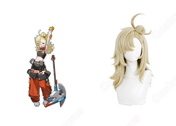 ゼンレスゾーンゼロ パイパー・ウィール コスプレウィッグ-1