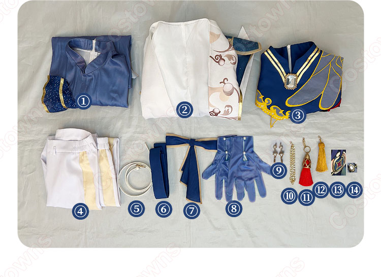 あんさんぶるスターズ!! 天祥院英智 姫宮桃李 日々樹渉 伏見弓弦 フェアリーテイル衣装 コスプレ衣装-15