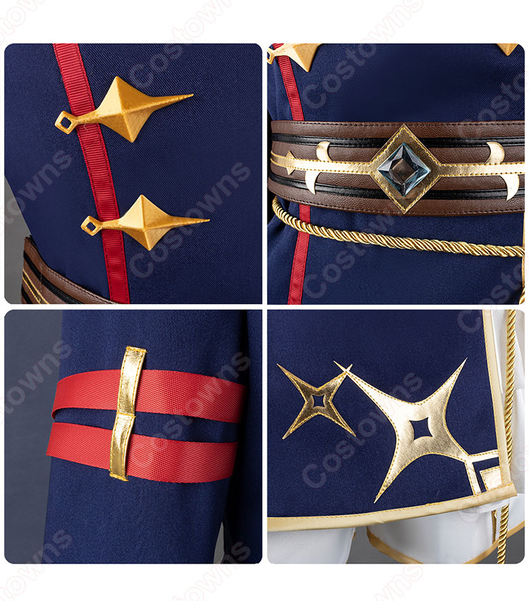 ウマ娘 プリティーダービー カルストンライトオ 勝負服 コスプレ衣装-9